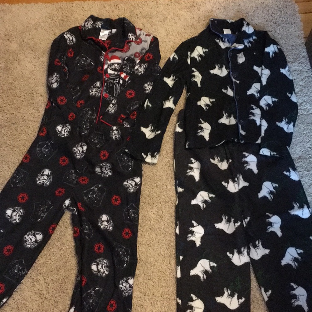 Boys flannel pjs